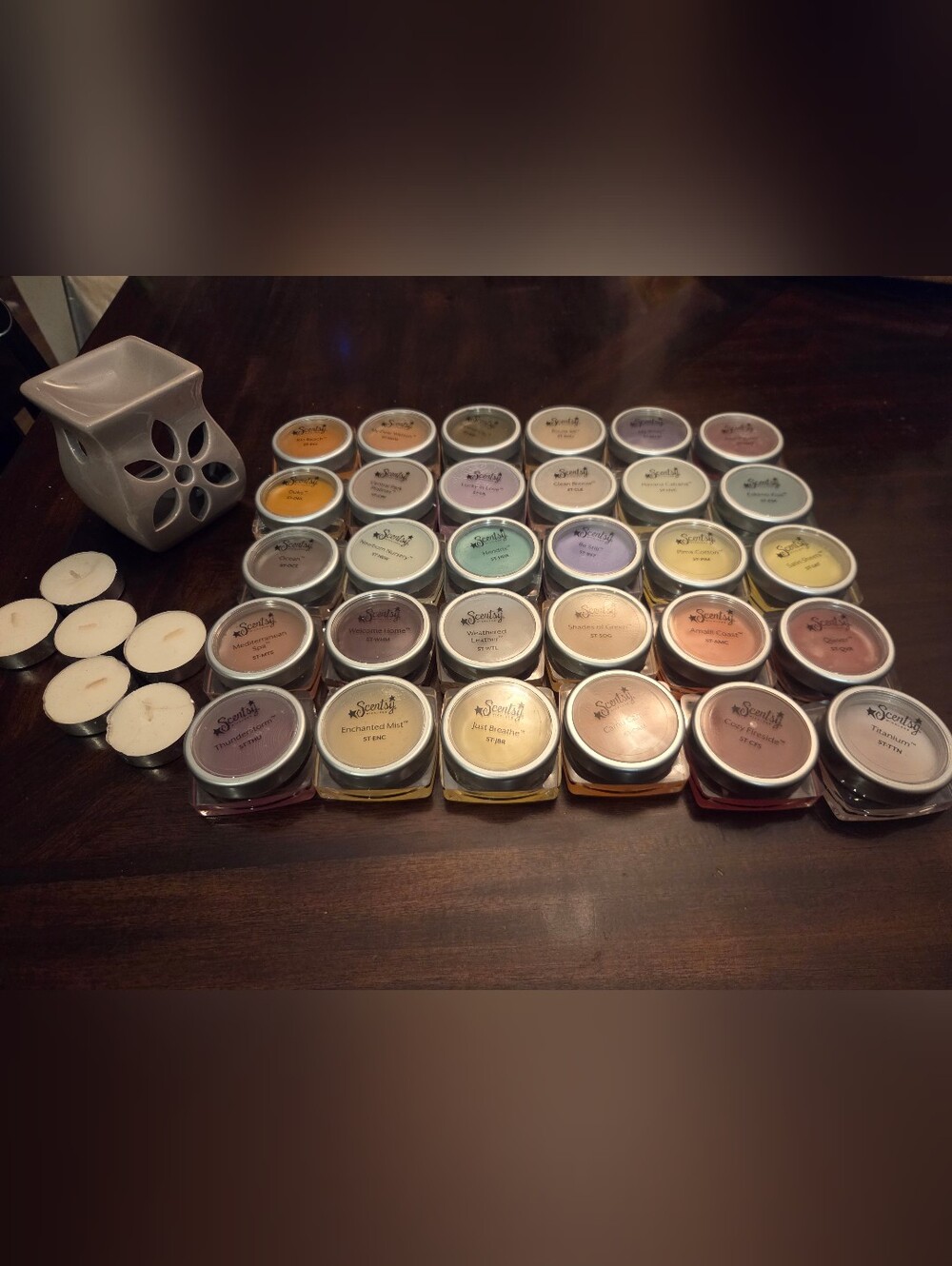 Scentsy Wax Melts Collection - Unique and Clean Scents + Wax Melt Warmer